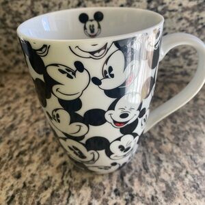 Disney Mickey Mouse Mug - Black and White Design